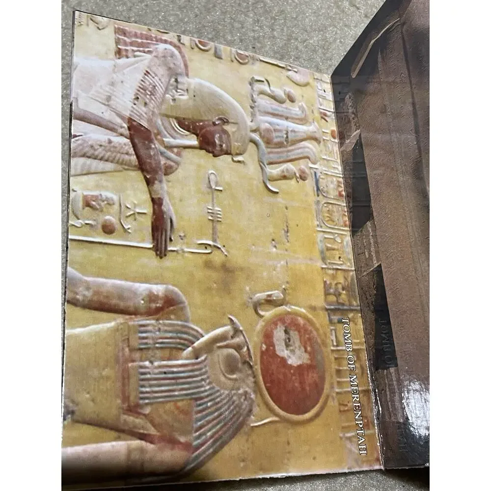Lot Of 18 Vintage Egyptian Postcards Tomb‎ Of Ramses Merenptah Saptah New